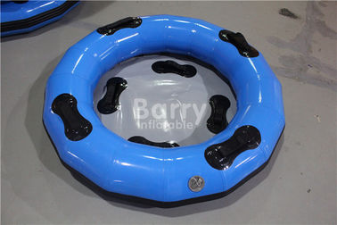 0.55mm pvc مشمّع وقاية فصل الشتاء Snow Toboggan عمليّة ركوب، حزب منزلق قابل للنفخ Toboggan