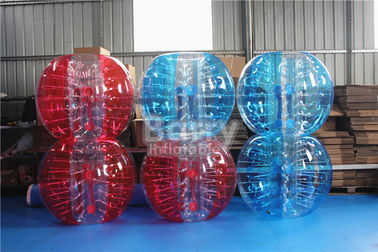 1.2 م 1.5 م 1.8 م حجم PVC TPU فقاعة الكرة للعب في الهواء الطلق الرياضة لعبة كرة القدم