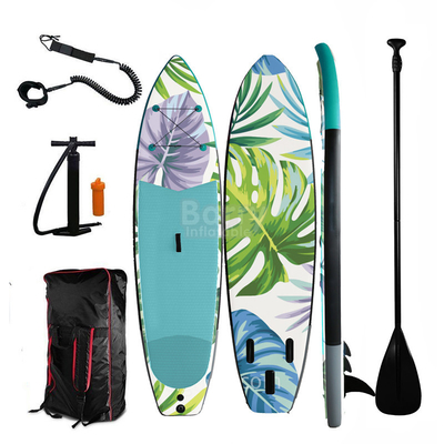 طبقة مزدوجة قابلة للنفخ SUP Board Drop Stitch PVC Stand Up نفخ لوح التزلج
