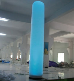 EN71 عمود تجاري كبير قابل للنفخ مع إضاءة LED