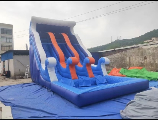 متنزه قابل للنفخ ماء منزلق نسف منزلق نطاط