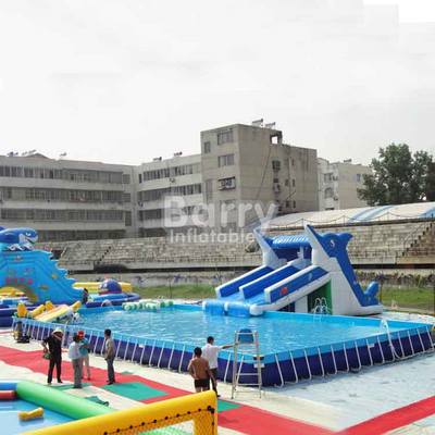 مقاومة للحريق مقاوم للماء PVC حمام سباحة بارتفاع 1 متر
